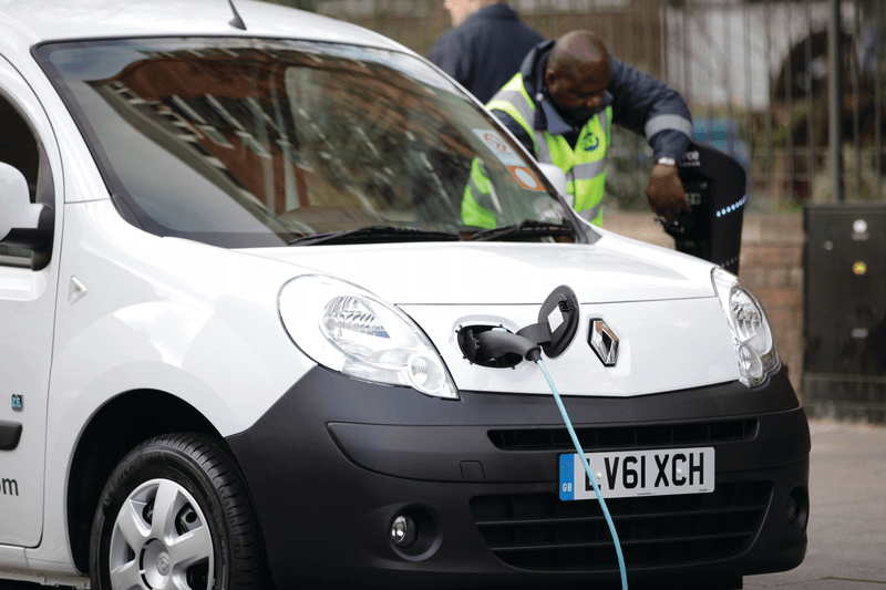 ISS EV car charging