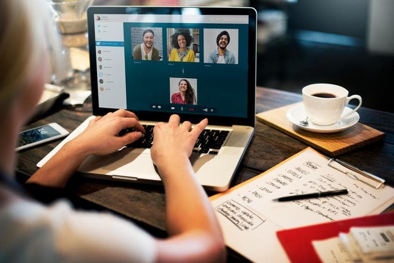 Video Call Facetime Chatting Communication Concept