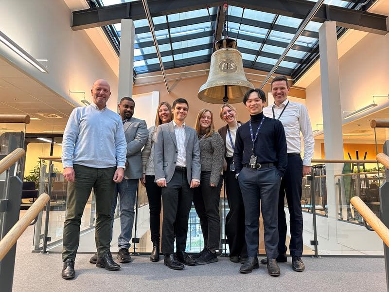 ISS Norway Equinor Team - from GMT graduate Kevin Lam